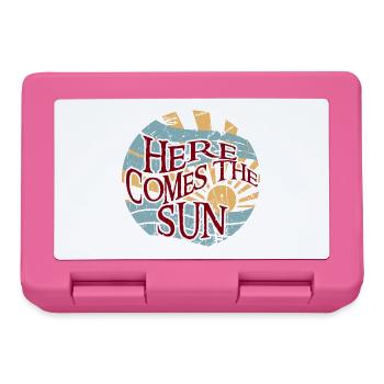 here come to the sun - Brotdose - Pink - Vorne