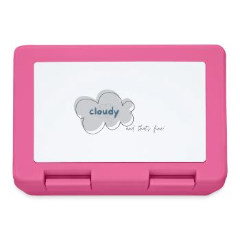 cloudy_person - Brotdose - Pink - Vorne
