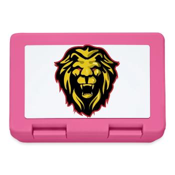 Lion - Lunchbox - pink - Front