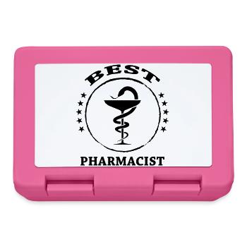 Best Pharmacist - Boîte à goûter - rose - Devant