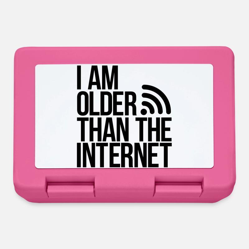 internet - Boîte à goûter - rose