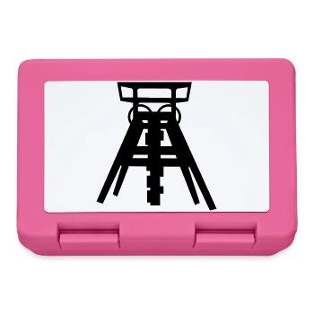 zeche ruhrgebiet - Brotdose - Pink - Vorne