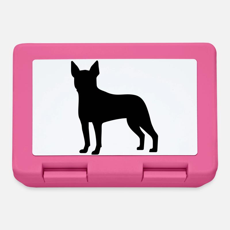 Boston Terrier - Brotdose - Pink