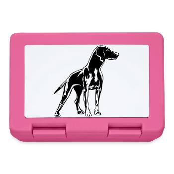 Magyar Vizsla - Brotdose - Pink - Vorne