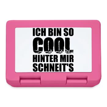 Coole Sprüche - Brotdose - Pink - Vorne
