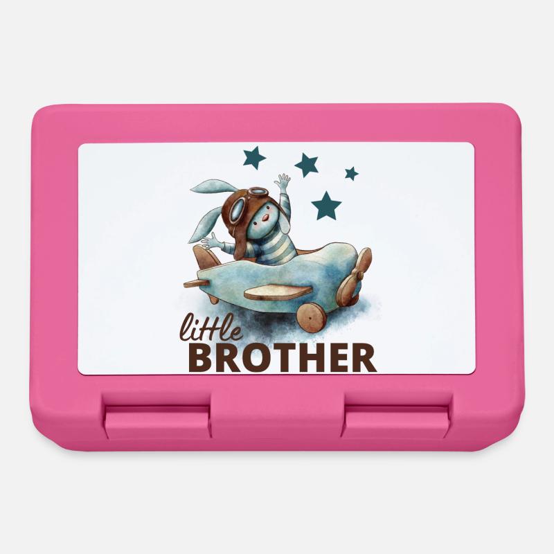 Kleiner Bruder - Brotdose - Pink