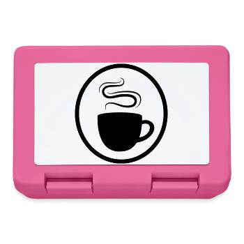 Tasse à café - Boîte à goûter - rose - Devant