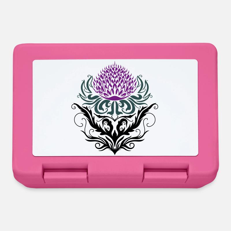 Distel lila Thistle - Brotdose - Pink
