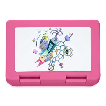 Fantasy - World for Children - Lunchbox - pink - Front