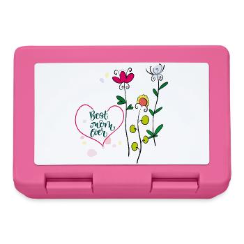 Meilleure maman de tous les temps - Boîte à goûter - rose - Devant