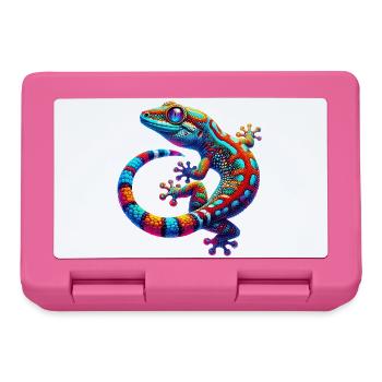 Gecko - Brotdose - Pink - Vorne