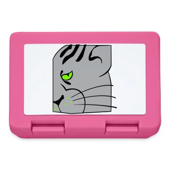 Cat - Lunchbox - pink - Front