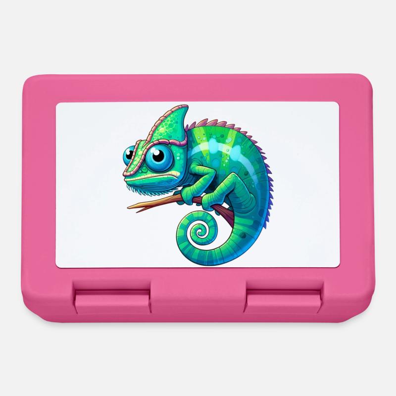 Chameleon - Lunchbox - pink