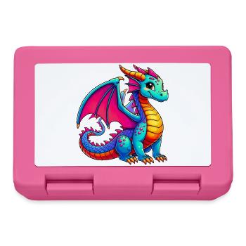 Dragon - Boîte à goûter - rose - Devant