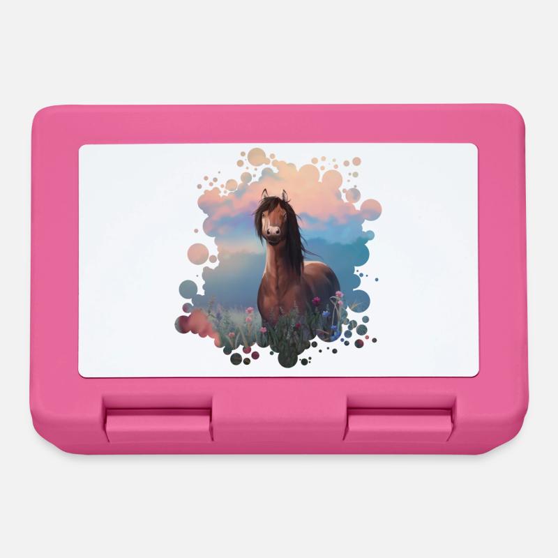 Summer evening - Lunchbox - pink