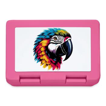 Parrot - Lunchbox - pink - Front