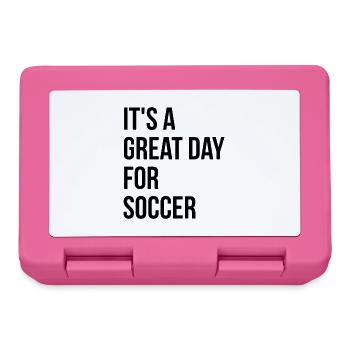 Soccer - Lunchbox - pink - Front