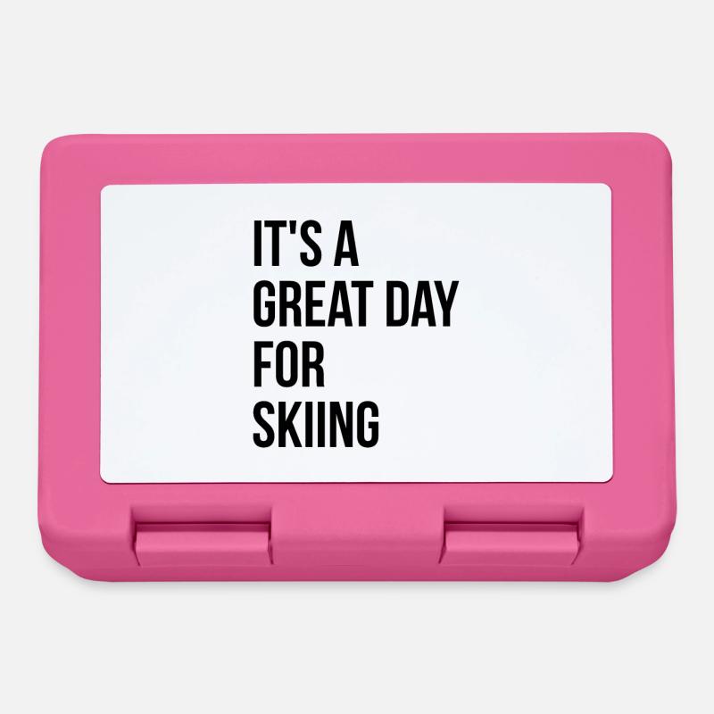 Ski - Lunchbox - pink