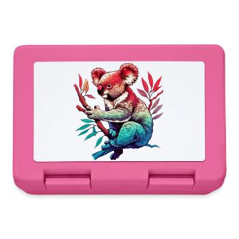 Koala - Boîte à goûter - rose - Devant