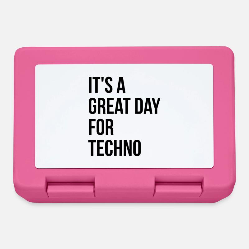 Techno - Brotdose - Pink