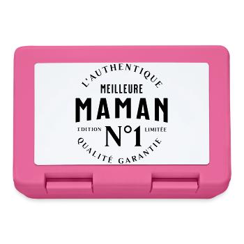 Meilleure Maman - Boîte à goûter - rose - Devant