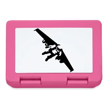 Jetman - Brotdose - Pink - Vorne