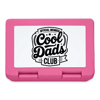 Official Member – Cool Dads Club - Brotdose - Pink - Vorne