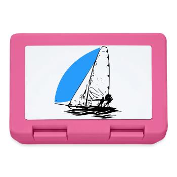 49er Dériveur à voile Régate de voilier Voile Sports de voile - Boîte à goûter - rose - Devant