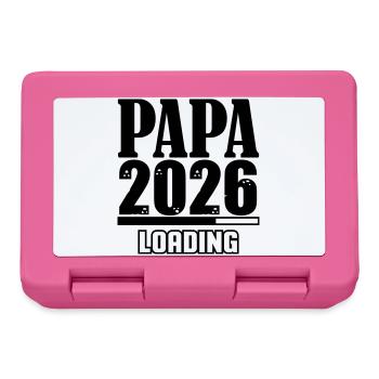 Papa 2026 Loading - Brotdose - Pink - Vorne