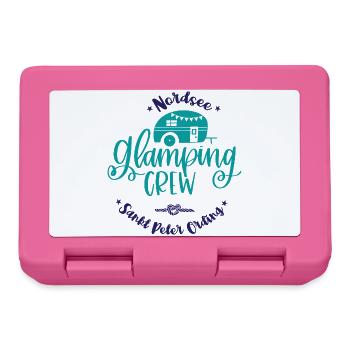 Sankt Peter Ording Camping Glamping Crew Nordsee - Lunchbox - pink - Front