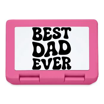 Meilleur papa de tous les temps - Boîte à goûter - rose - Devant