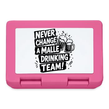 Malle 2026 Never Change A Malle Drinking Team - Brotdose - Pink - Vorne