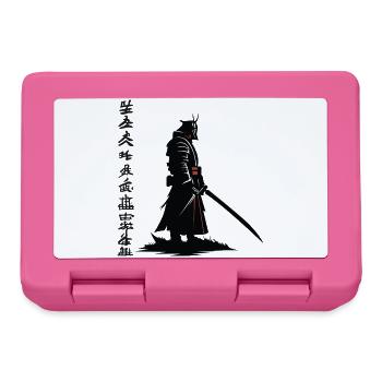 Samurai-Schatten: Katana Noir - Brotdose - Pink - Vorne