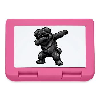 Dapping de Bouvier des Flandres - Boîte à goûter - rose - Devant