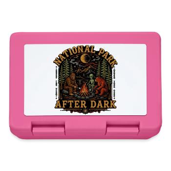 National Park After Dark - Lunchbox - pink - Front