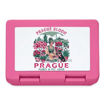 The Golden Bloom Prague Plants Lover - Brotdose - Pink - Vorne