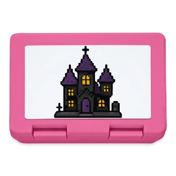 Purpurnacht-Spukhaus - Brotdose - Pink - Vorne