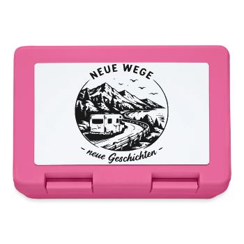 Neue Wege Roadtrip Natur - Brotdose - Pink - Vorne