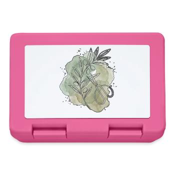 Olivenbaum Experte - Brotdose - Pink - Vorne