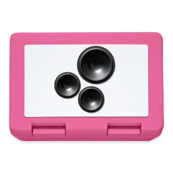 speaker speakers - Lunchbox - pink - Front