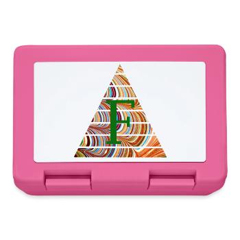 Triangle E 56 F - Boîte à goûter - rose - Devant