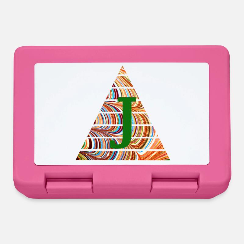 dreieck e 56 j - Brotdose - Pink
