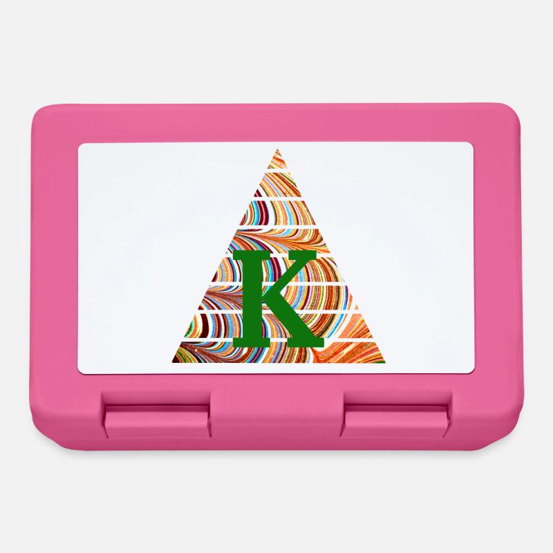 dreieck e 56 k - Brotdose - Pink