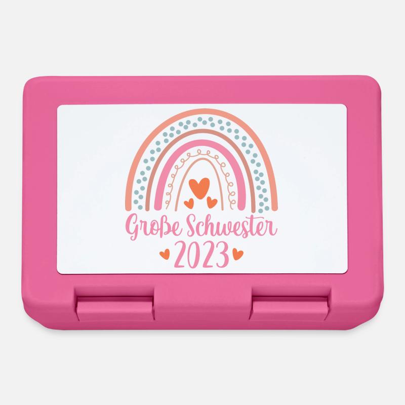 Große Schwester 2023 - Brotdose - Pink