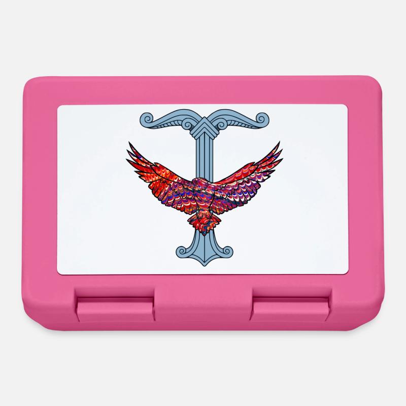 adler orn e 110a - Brotdose - Pink