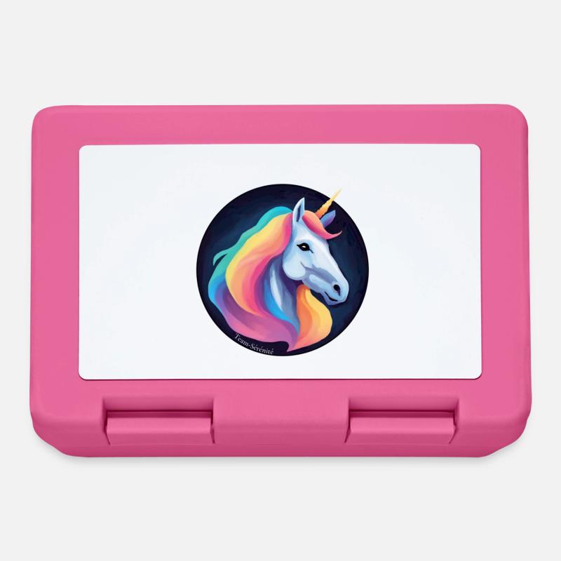 Rainbow Unicorn - Lunchbox - pink