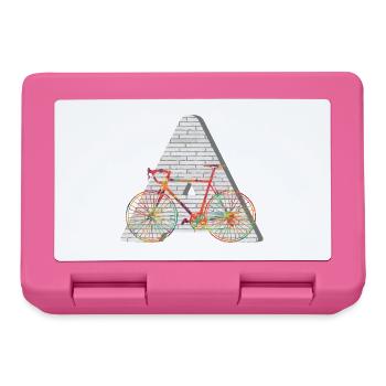 bicycle e 249 a - Lunchbox - pink - Front