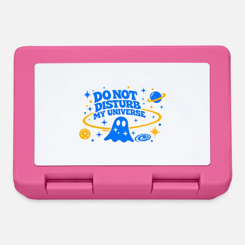 DO NOT DISTURB MY UNIVERSE - Lunchbox - pink