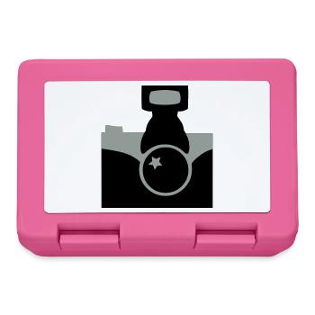 Kamera - Brotdose - Pink - Vorne