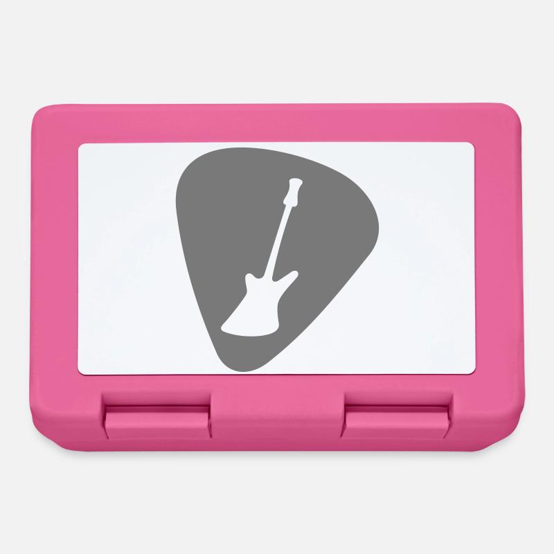 plektrum_e-gitarre - Brotdose - Pink